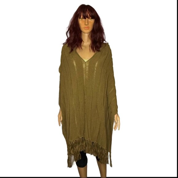 Peru Etnico Alpaca 100% Baby Alpaca Poncho Sweater - Picture 1 of 14